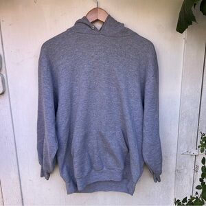 Jerzees Grey Hoodie Size Large